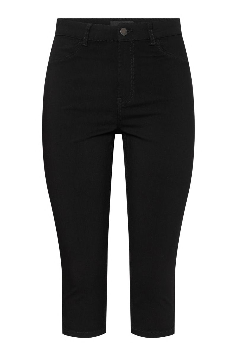 Pieces - Bukser - Skinwear Capri Pants - Black