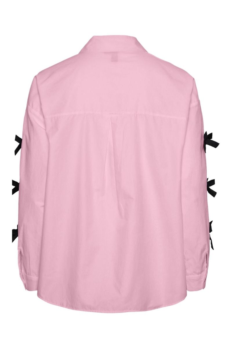 Pieces - Skjorte - PC Bell Ls Shirt D2D Jit - Fairy Tale