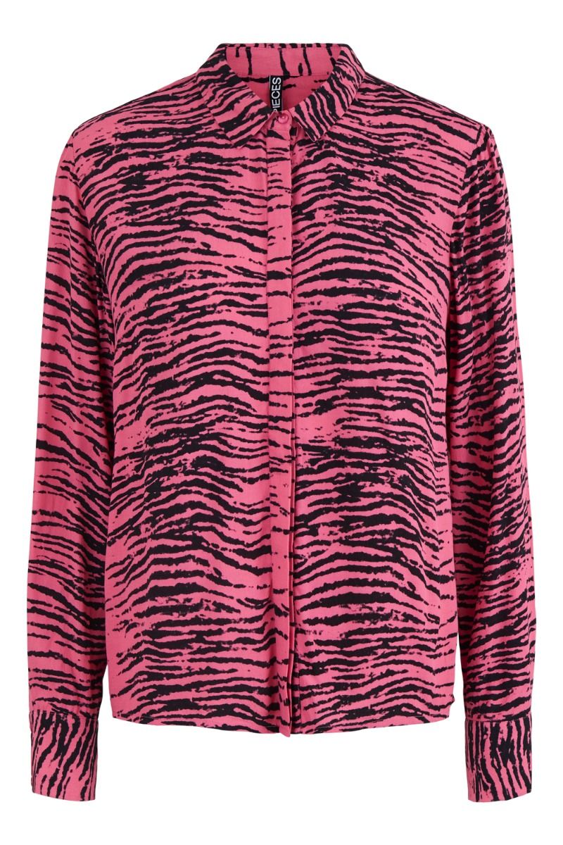 Pieces - Skjorte - Zebbi Shirt - Fruit Dove