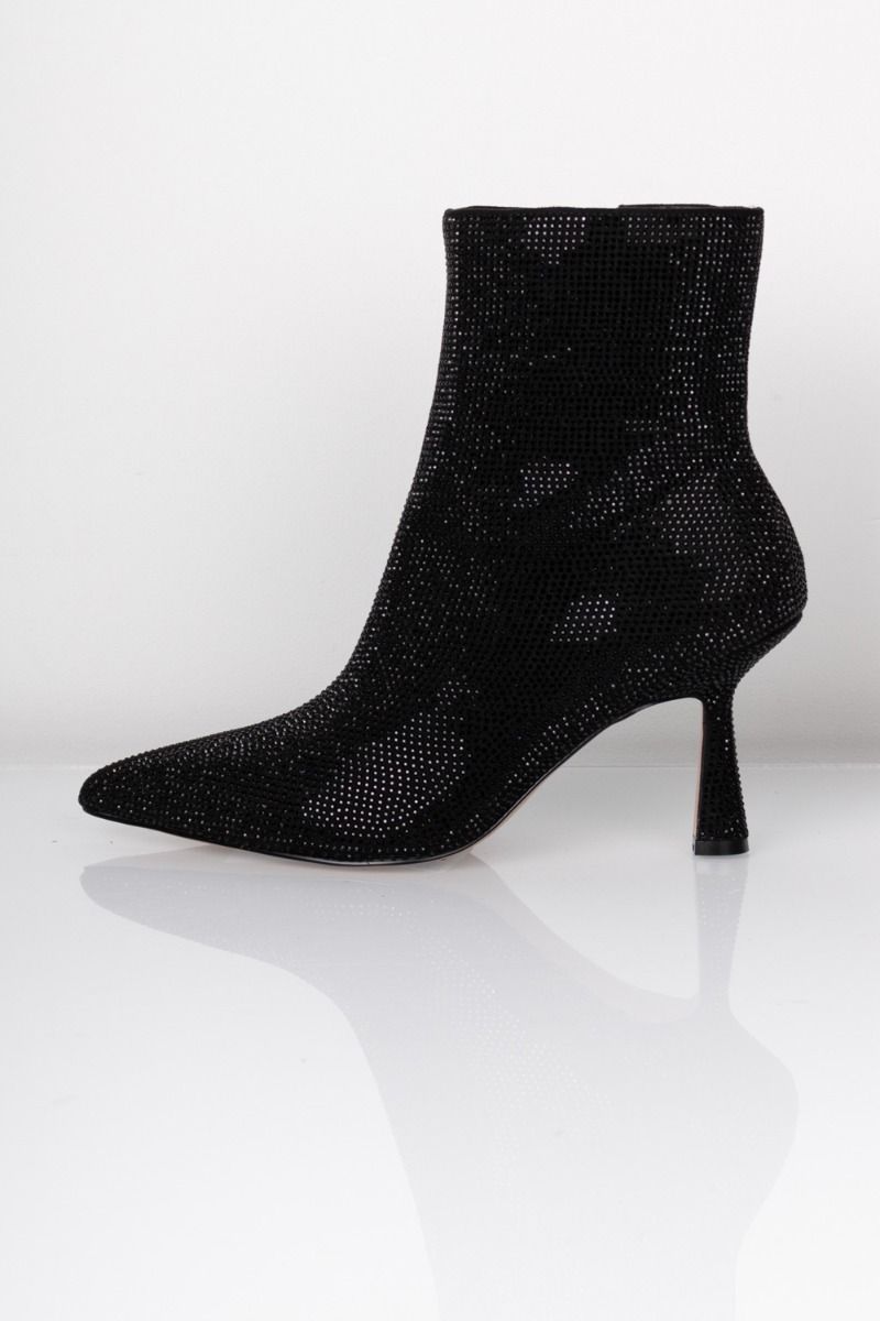 Pieces - Sko - Pc Nadya Heel Boot - Black