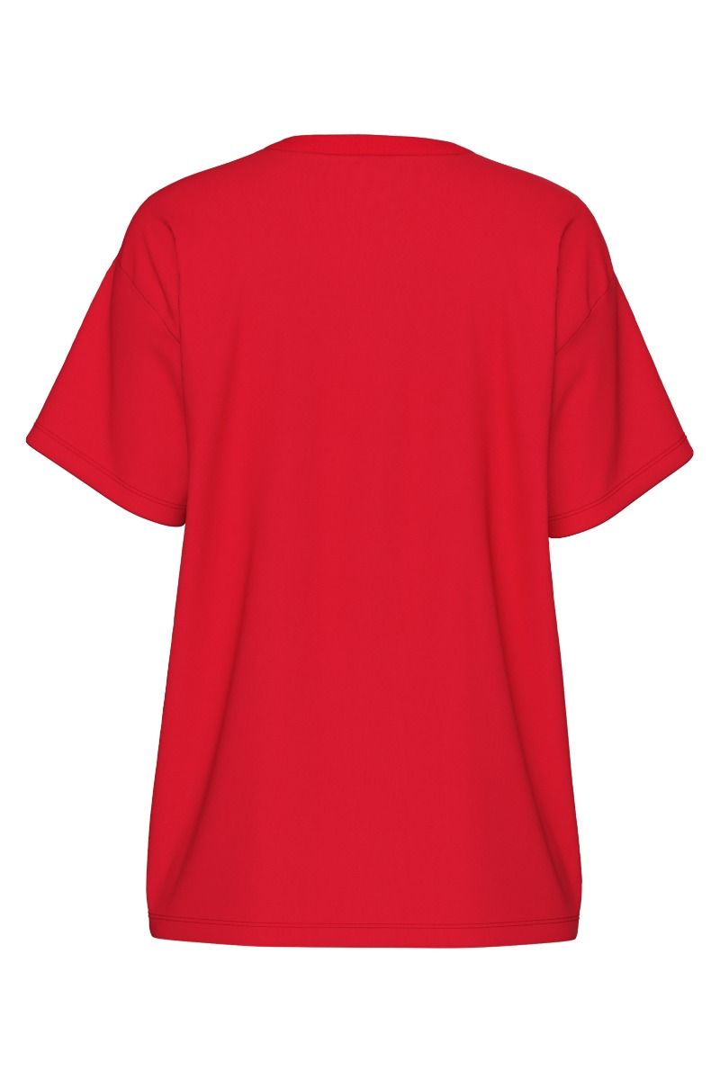 Pieces - T-shirt - Skylar Ss Oversized Tee - Lollipop