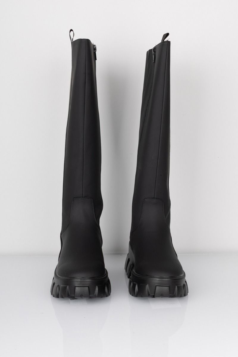 Pieces - Støvle - PC Adrianna Knee High Boot - Black