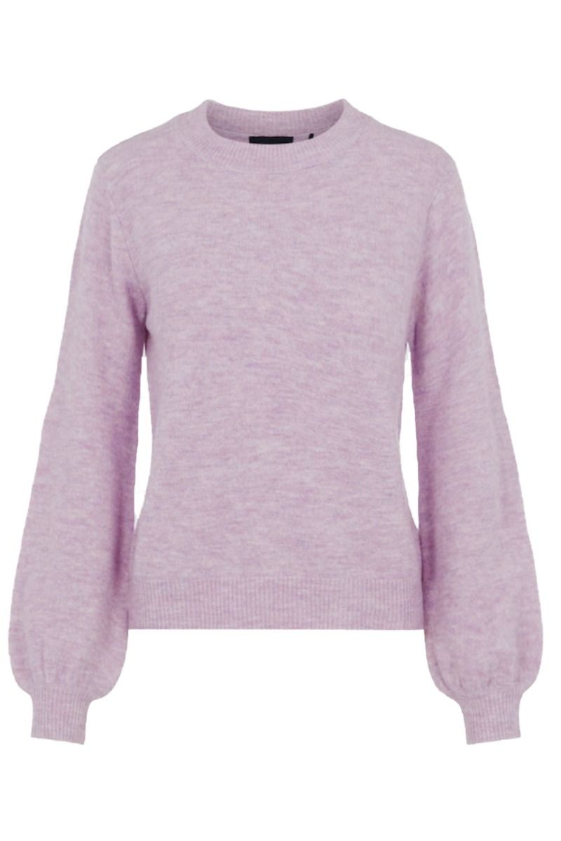Pieces - Strik - PC Perla LS Knit - Lavender