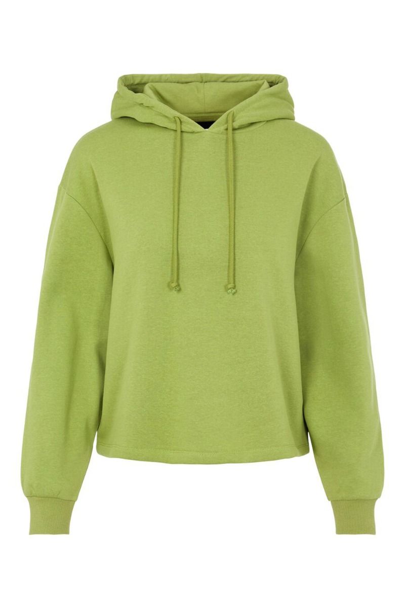 Pieces - Sweat - Chilli LS Hoodie - Turtle Green