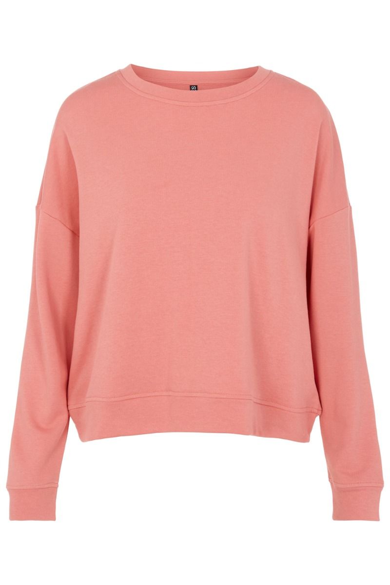 Pieces - Sweat - PC Chilli Summer LS Sweat - Tea Rose