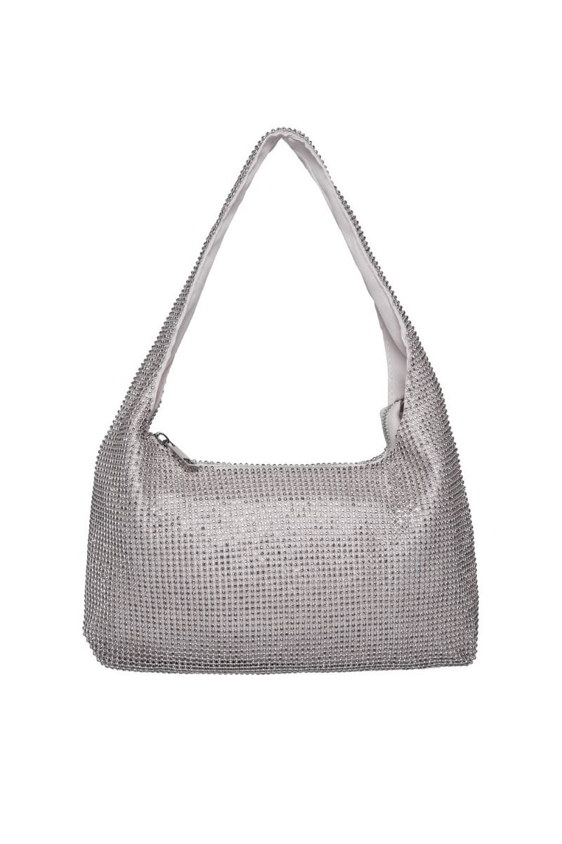 Pieces - Taske - Milla Shoulder Bag - Silver