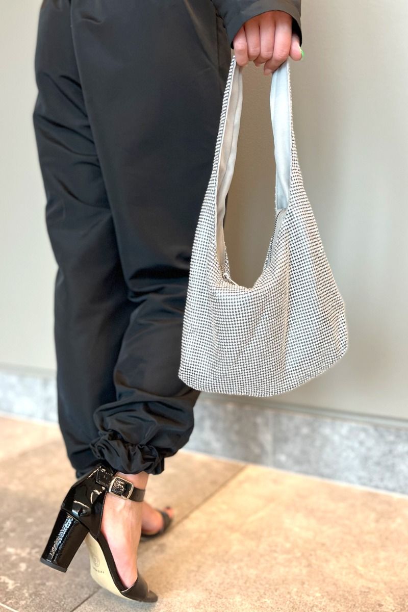 Pieces - Taske - Milla Shoulder Bag - Silver