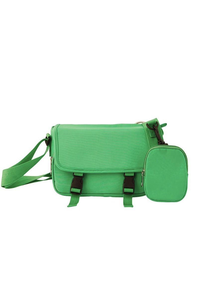 Pieces - Taske - Minna Cross Body - Poison Green - Ditte Estrup