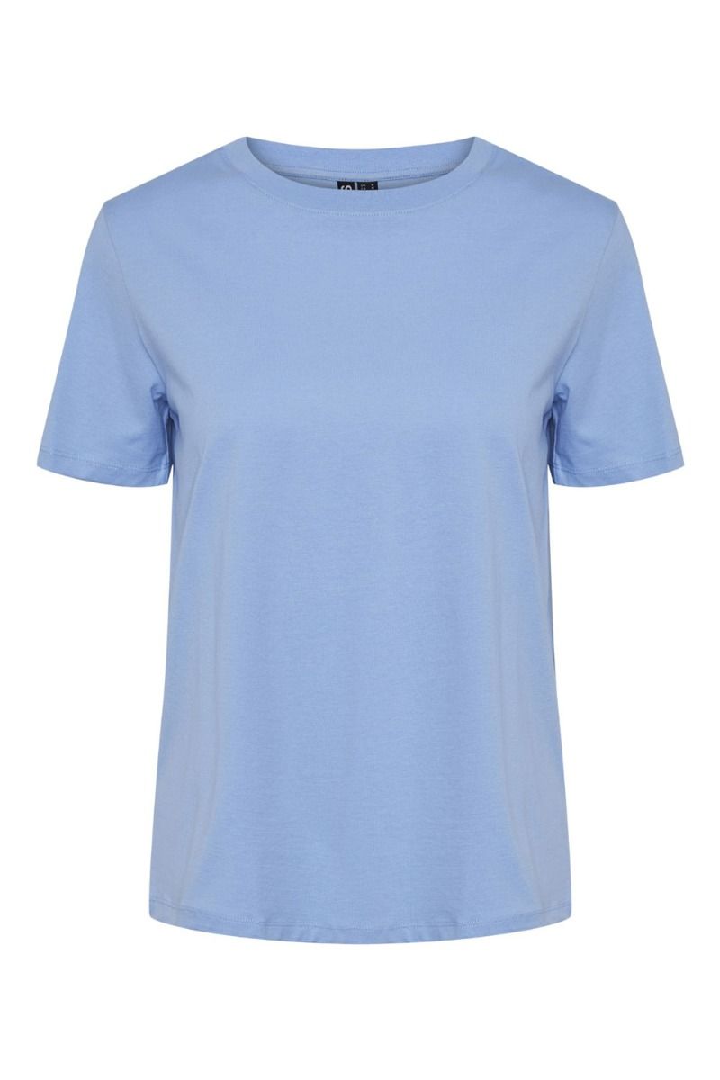 Pieces - T-shirt - PC Ria SS Solid Tee - Hydrangea