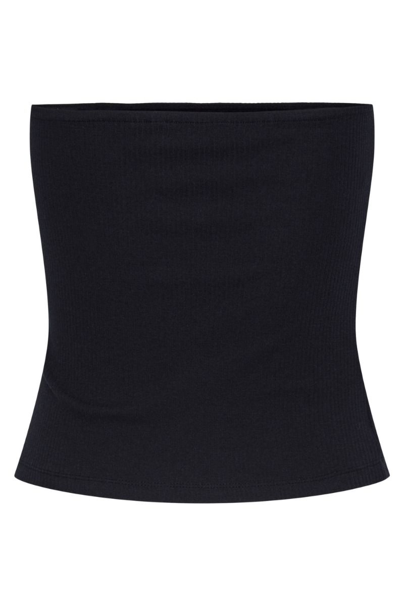 Pieces - Top - PC Anibi Tube Bra Top - Black