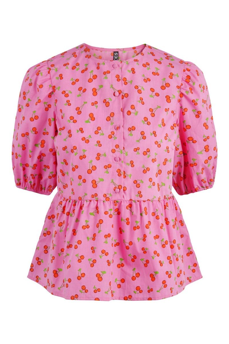 Pieces - Top - Berry 2/4 Top - Prism Pink