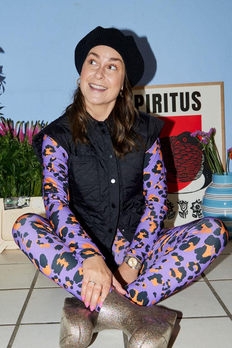 Pieces - Top - Sille LS Top - Deep Lavender - Ditte Estrup