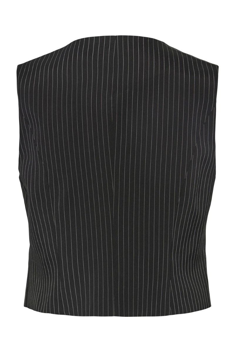 Pieces - Vest - Pcdidi Tailored Vest - Black