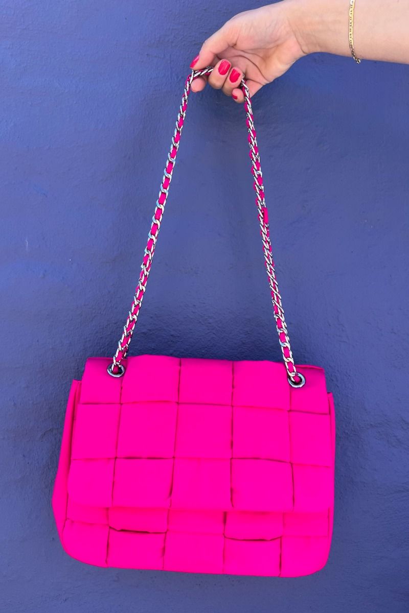 Noella - Taske - Brad Braided - Magenta