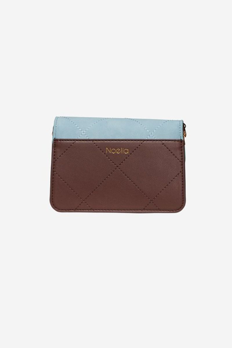 Noella - Taske - Blanca Multi Small Bag - Plum/orange/skyblue