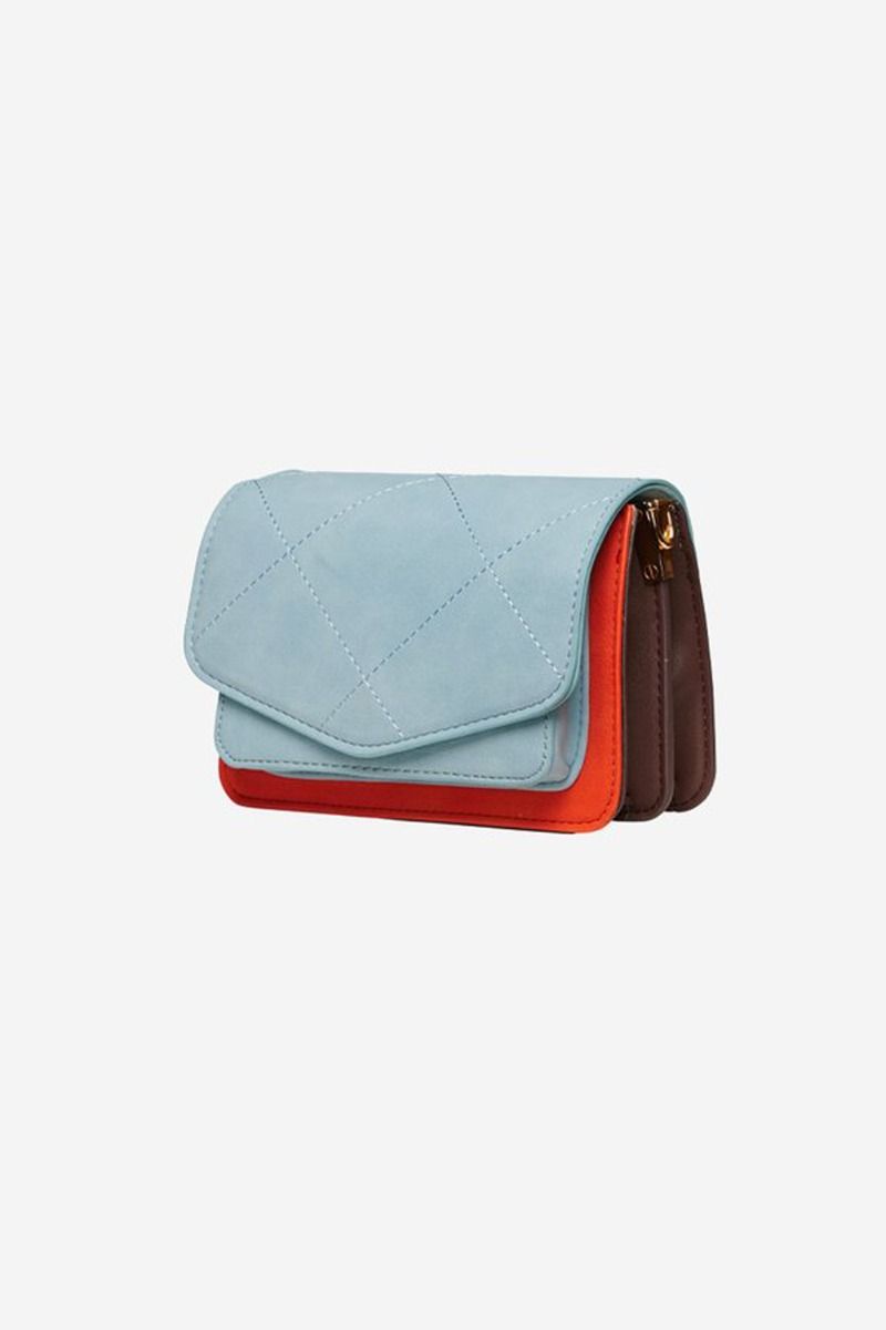 Noella - Taske - Blanca Multi Small Bag - Plum/orange/skyblue