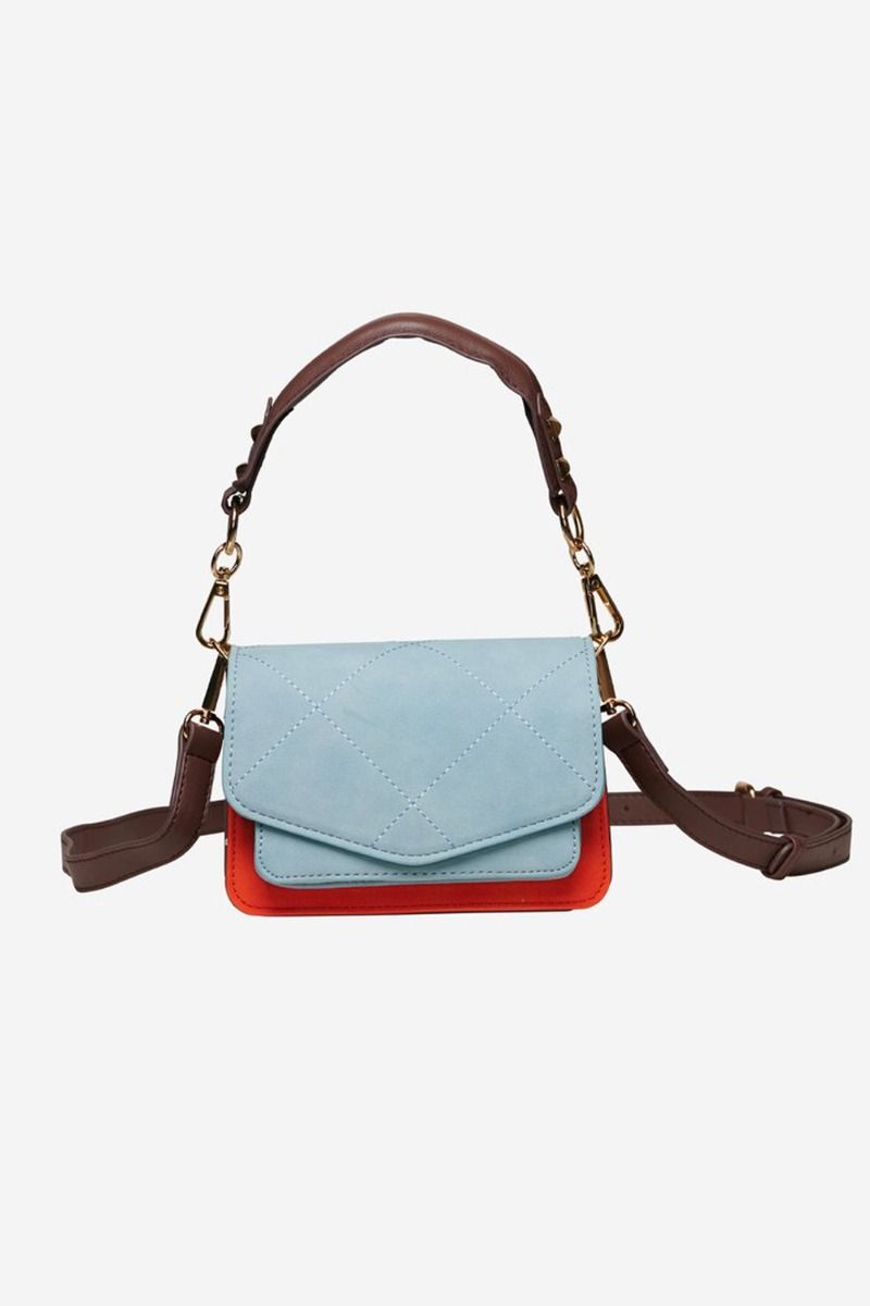 Noella - Taske - Blanca Multi Small Bag - Plum/orange/skyblue