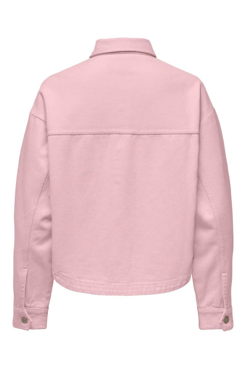 JDY - Skjorte - JDYNoma L/S Shacket Dia - Chalk Pink