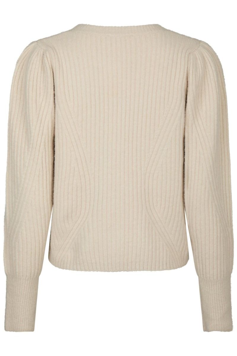 Neo Noir - Cardigan - Puli Knit Cardigan - Ivory