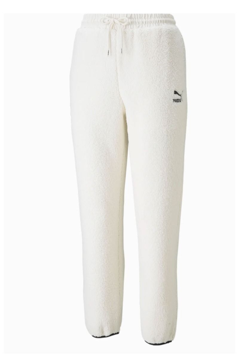 Puma - Bukser - CLSX Sherpa Pants - White