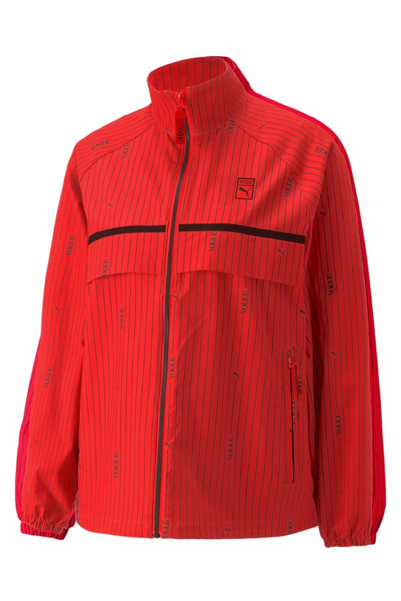 Puma - Jakke - Puma x Vogue Woven Jacket - Fiery Red