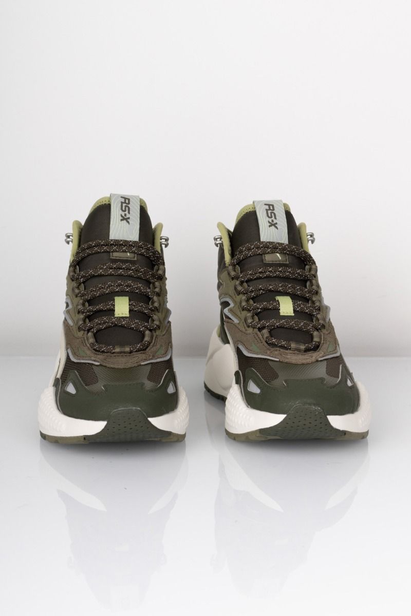 Puma - Sko - RS-X Hi - Gray Dark Olive/Vapor Gray