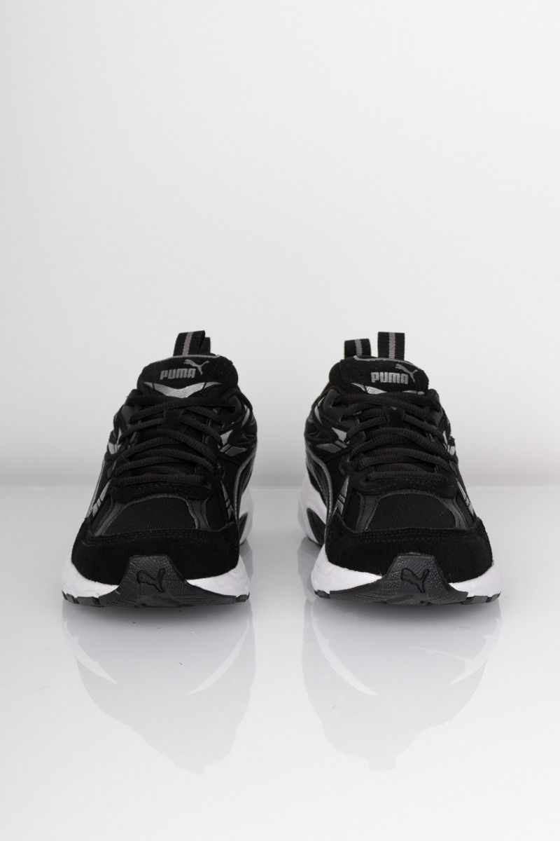 Puma - Sneakers - Milenio Tech Suede - Black-Silver-Cool Dark Grey