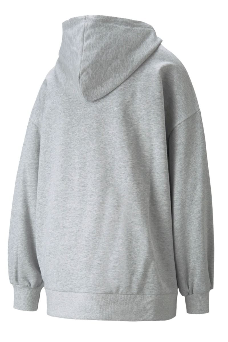Puma - Sweat - Classics Oversized Hoodie - Light Gray