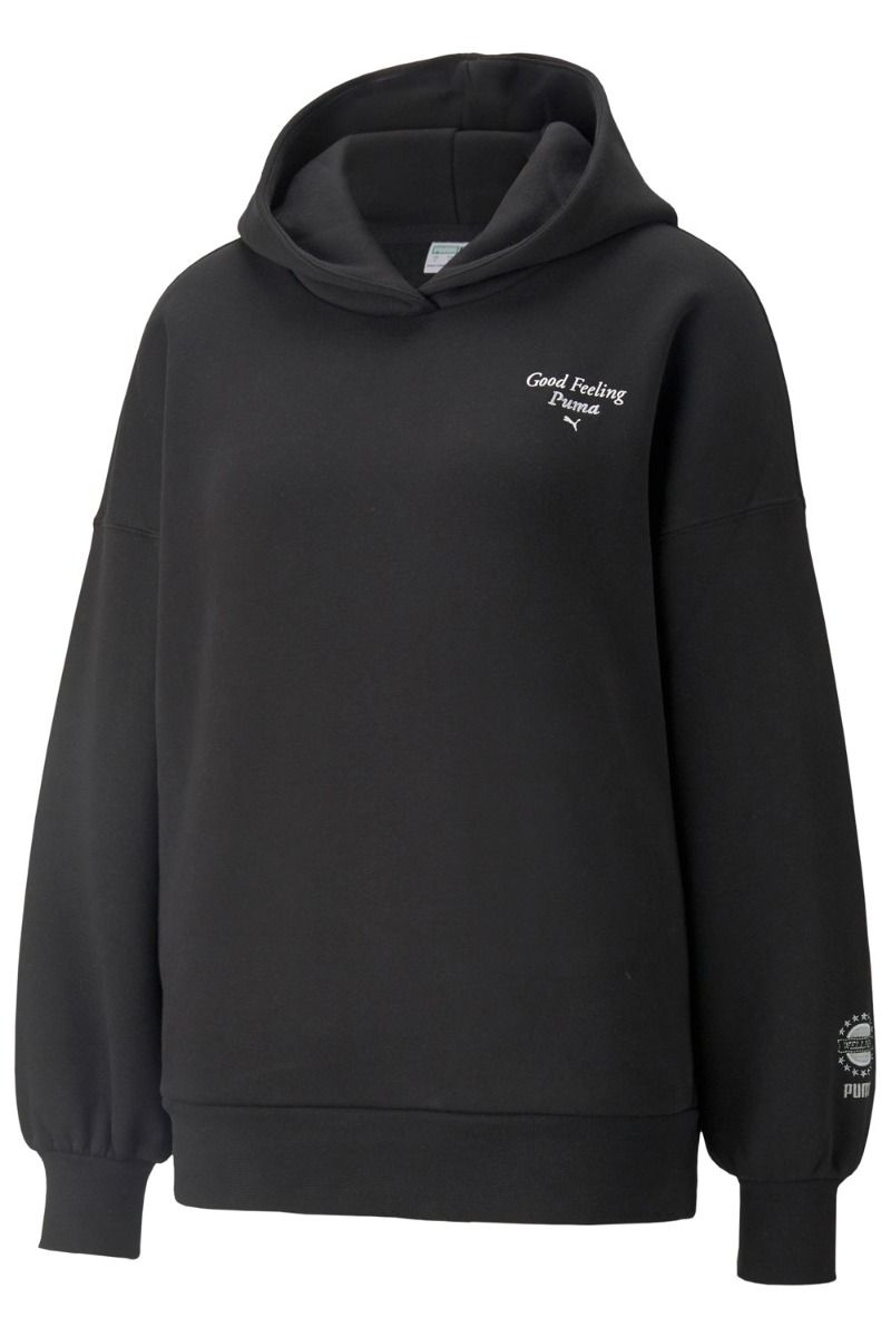 Puma - Sweatshirt - Puma Wellness Club Hoodie Puma - Black