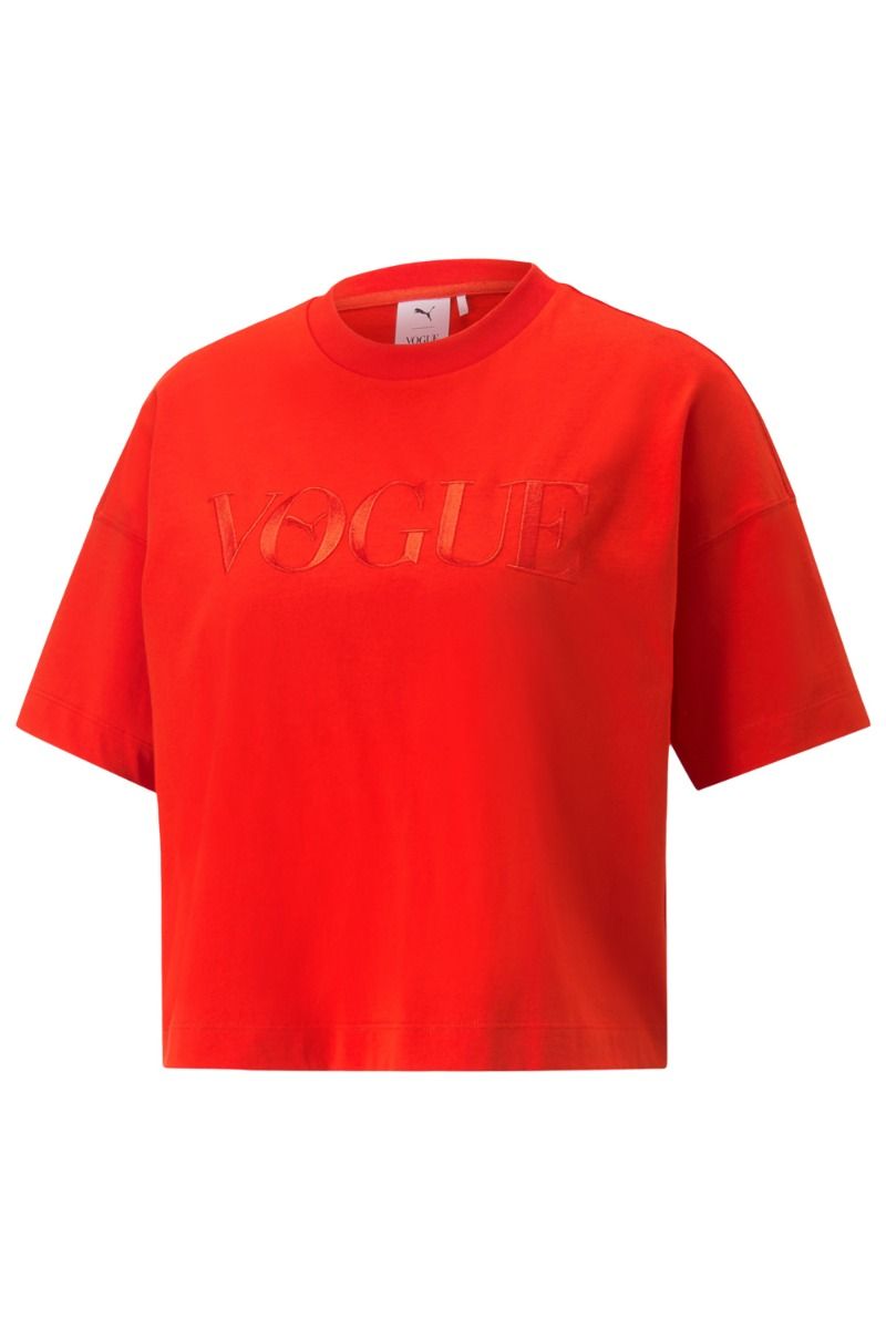 Puma - T-shirt - Puma X Vogue Graphic Tee - Fiery Red 
