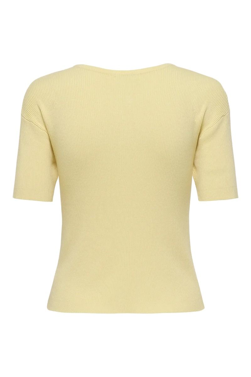 JDY - Strik - Gaby 2/4 O-Neck Pearl Cardigan Knit - Double Cream