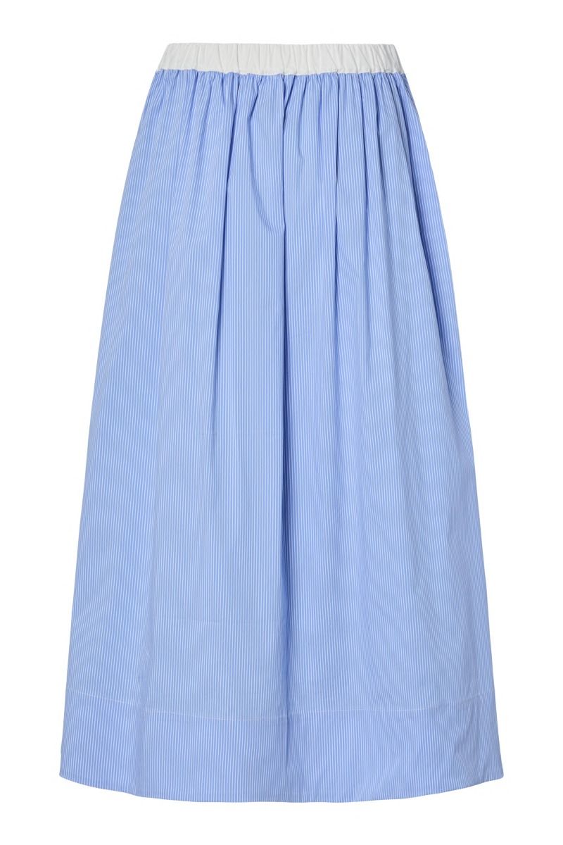 Y.A.S - Nederdel - Abri Hw Long Skirt - Vista Blue