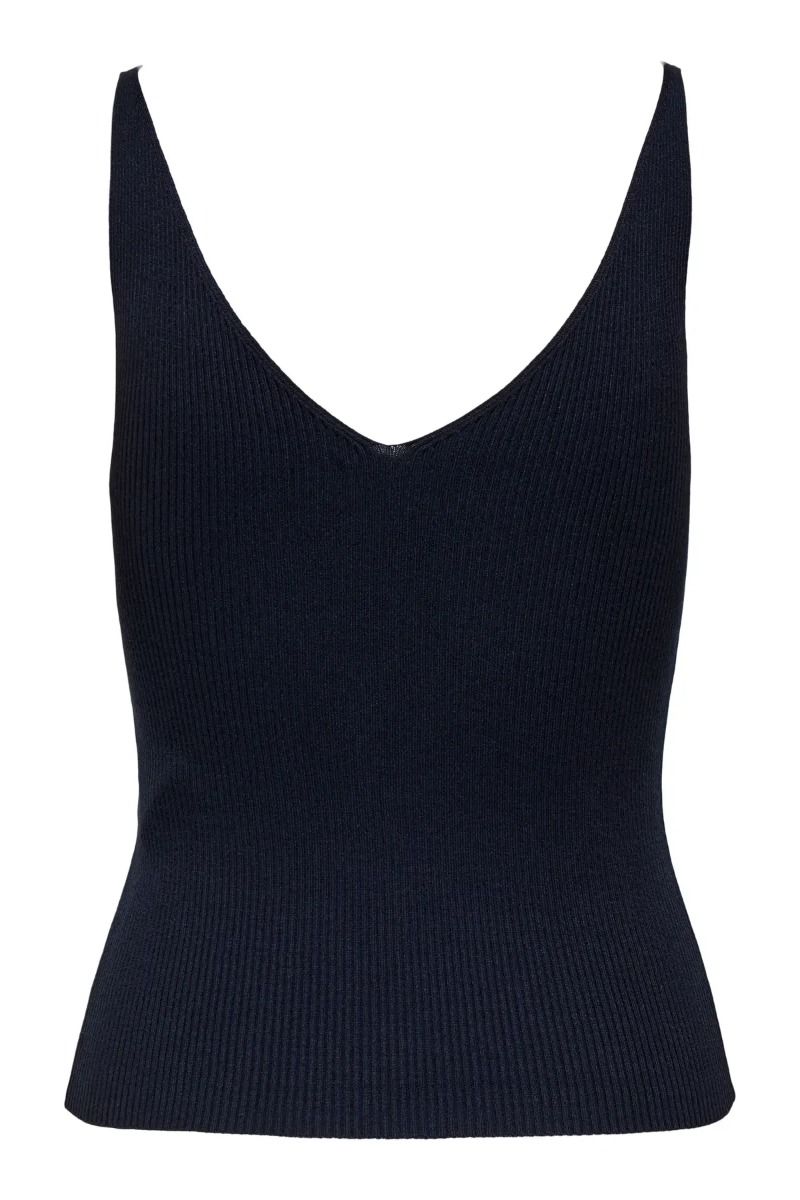 JDY - Top - Nanna S/L Embroidery Top - Sky Captain/Daisy Embroidery