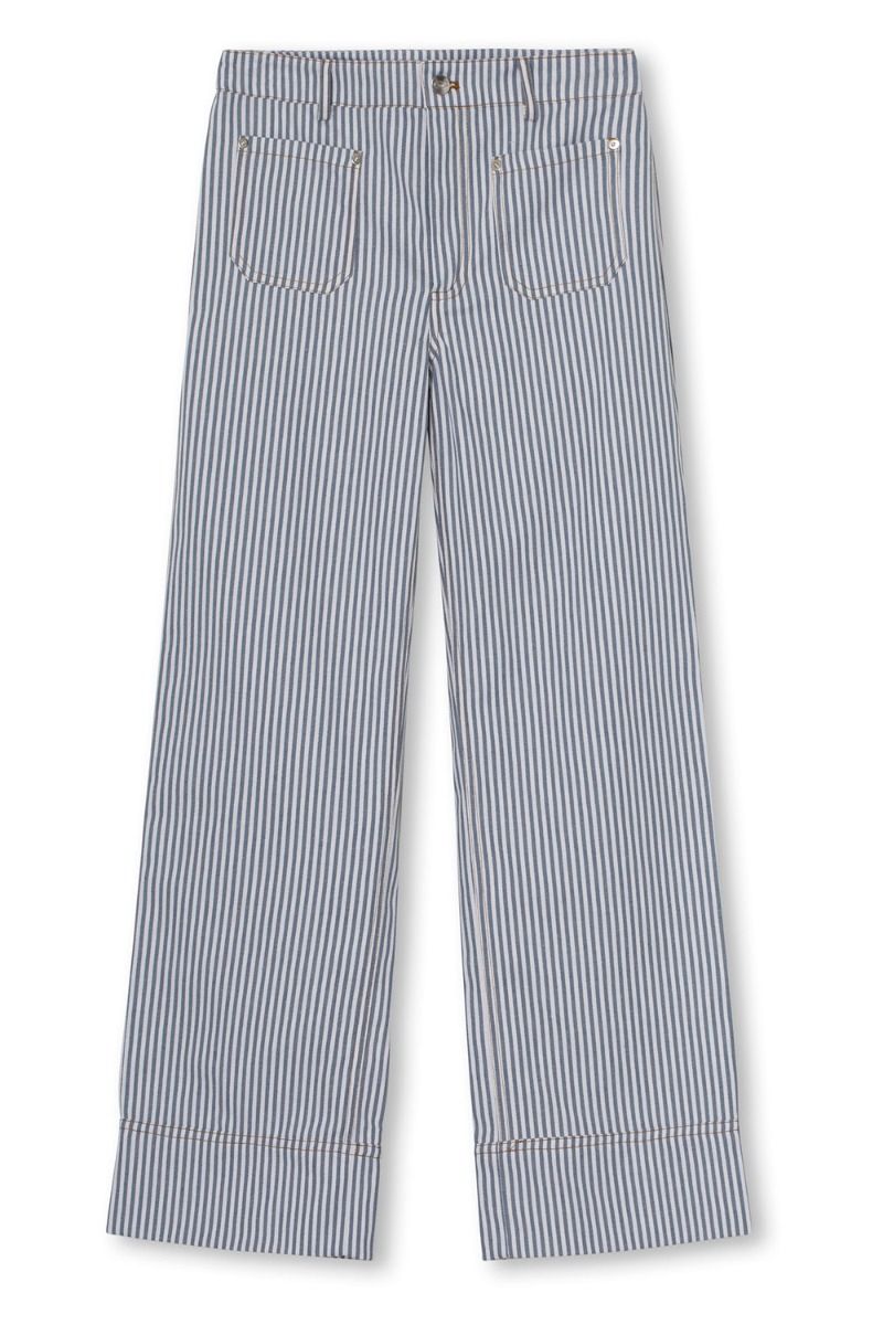 Résumé - Bukser - BryceRS Pant - Blue Stripe
