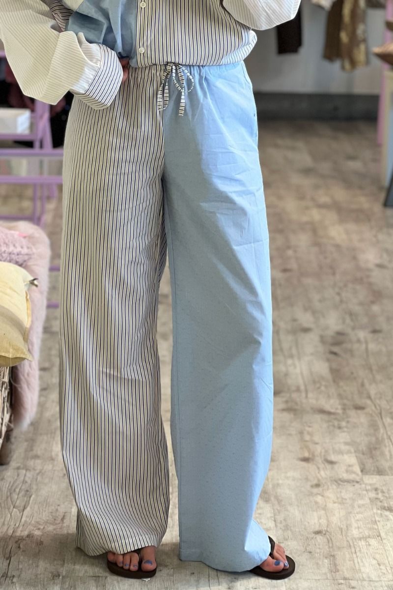 Résumé - Bukser - PJ Pant - Multi Blue