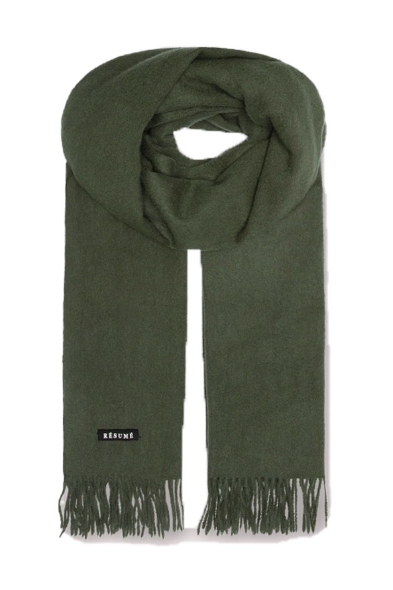 Résumé - Halstørklæde - Résumé Scarf - Army