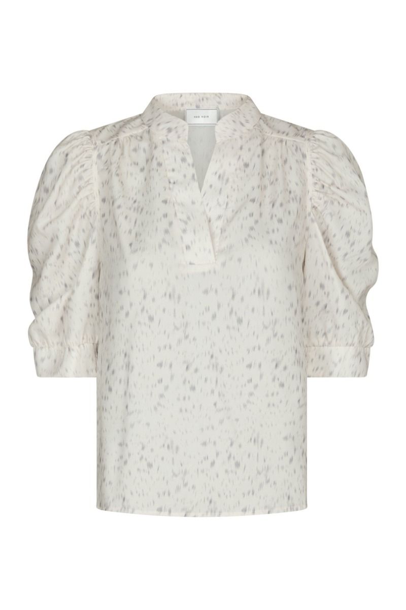 Neo Noir - Bluse - Roella Dull Ditsy Blouse - Off White