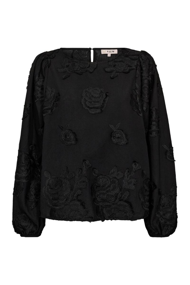 A-View - Bluse - Rosamarie Blouse - Black