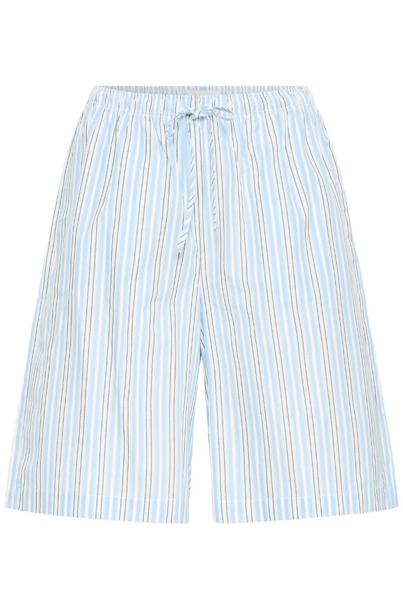 Ichi - Shorts - Samia SHO - Powder Blue Stripe