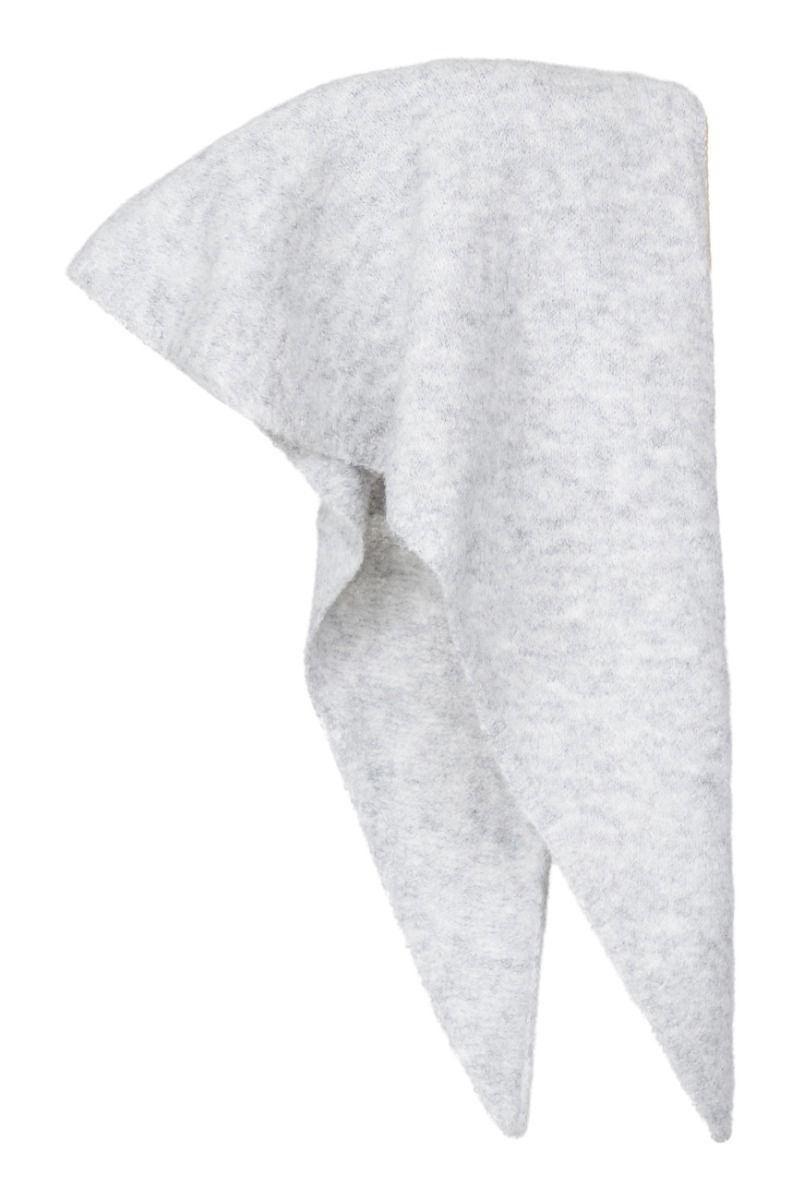 Sisters Point - Halstørklæde - Scarf-496 - Grey Melange