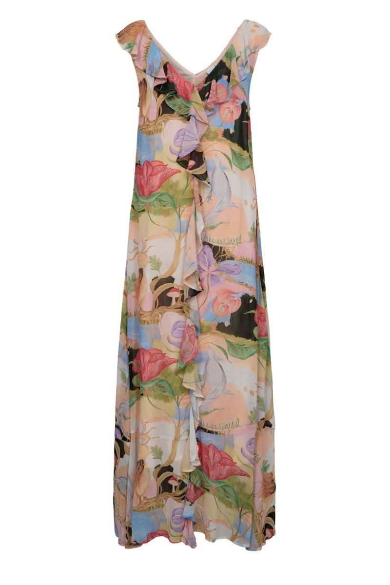 Nümph - Kjole - Nushailyn Maxi Dress - Airy Blue