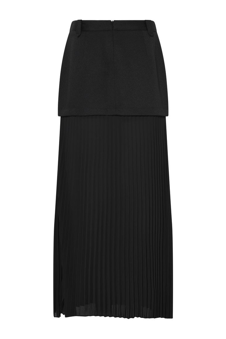 Bruuns Bazaar - Nederdel - Calcarea Shennia skirt - Black