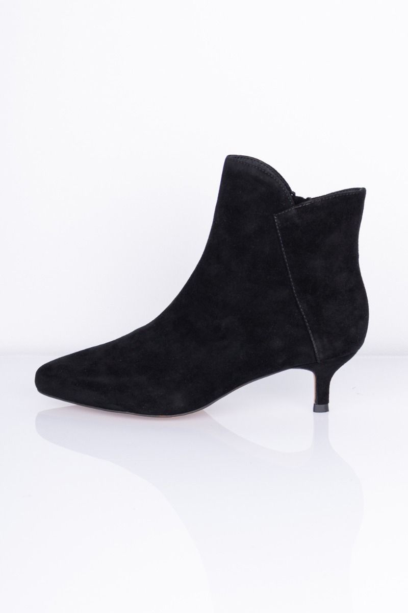 Shoe The Bear - Støvler - Saga Zip Suede - Black
