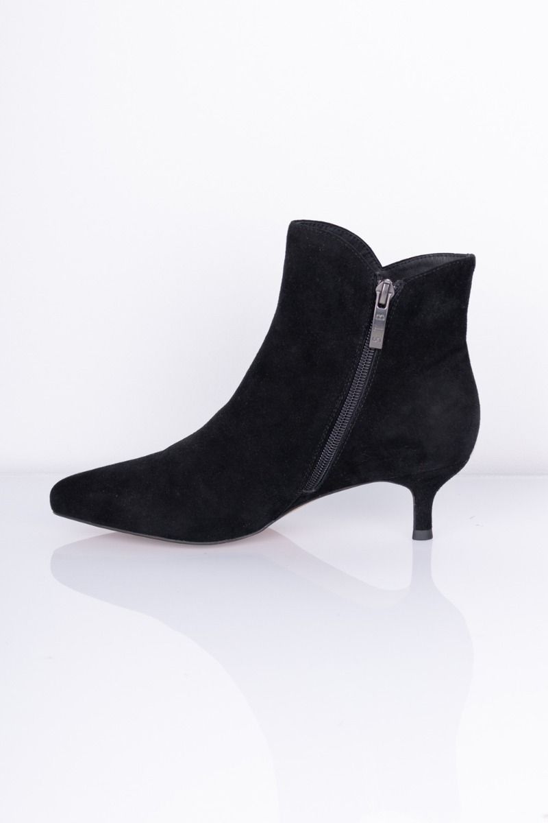 Shoe The Bear - Støvler - Saga Zip Suede - Black