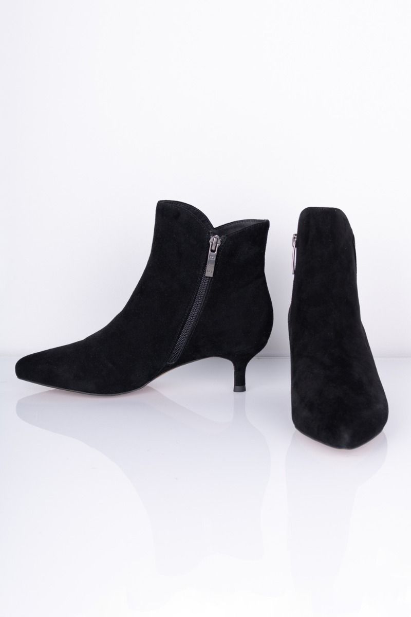 Shoe The Bear - Støvler - Saga Zip Suede - Black