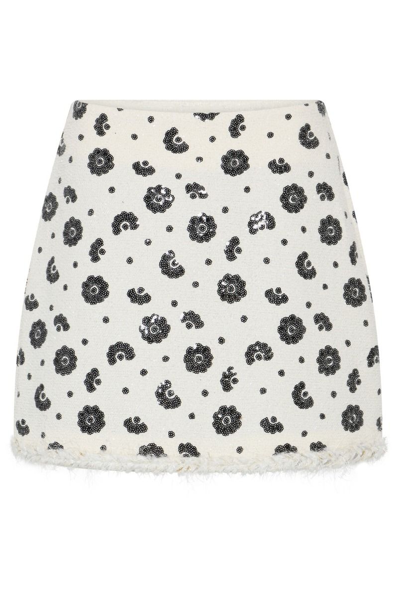 Bruuns Bazaar - Nederdel - Brittle Siane skirt - Cream