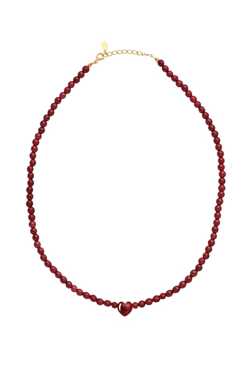 Maanesten - Halskæde - Sienna Heart Necklace - Guld