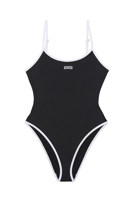 Gestuz - Badedragt - GZ Sima Swimsuit - Black