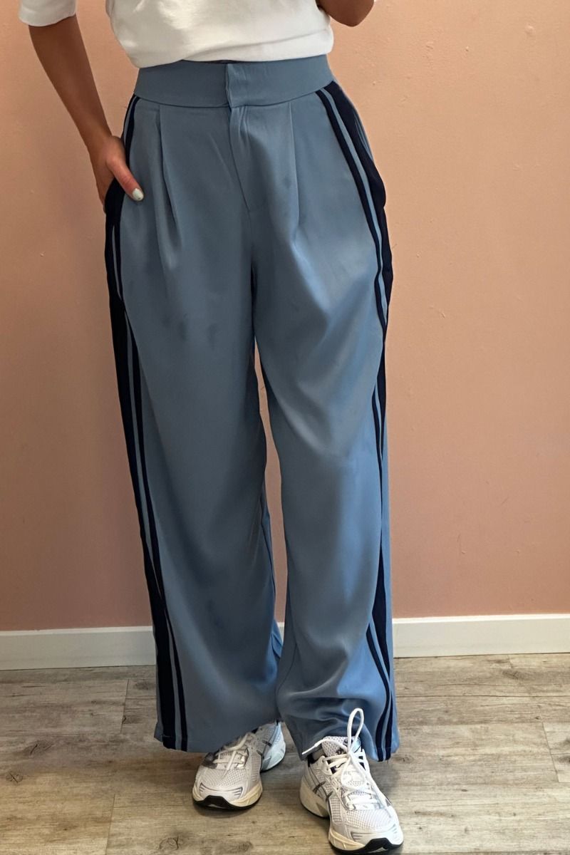 Sisters Point - Bukser - GALYA-Nz Pants - Ocean Blue/Navy