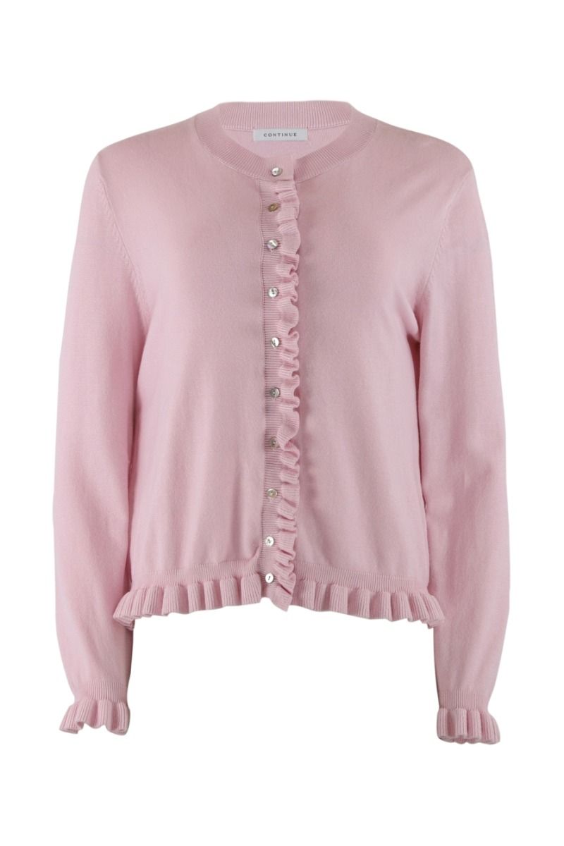 Continue - Cardigan - Sisse Solid - Rose